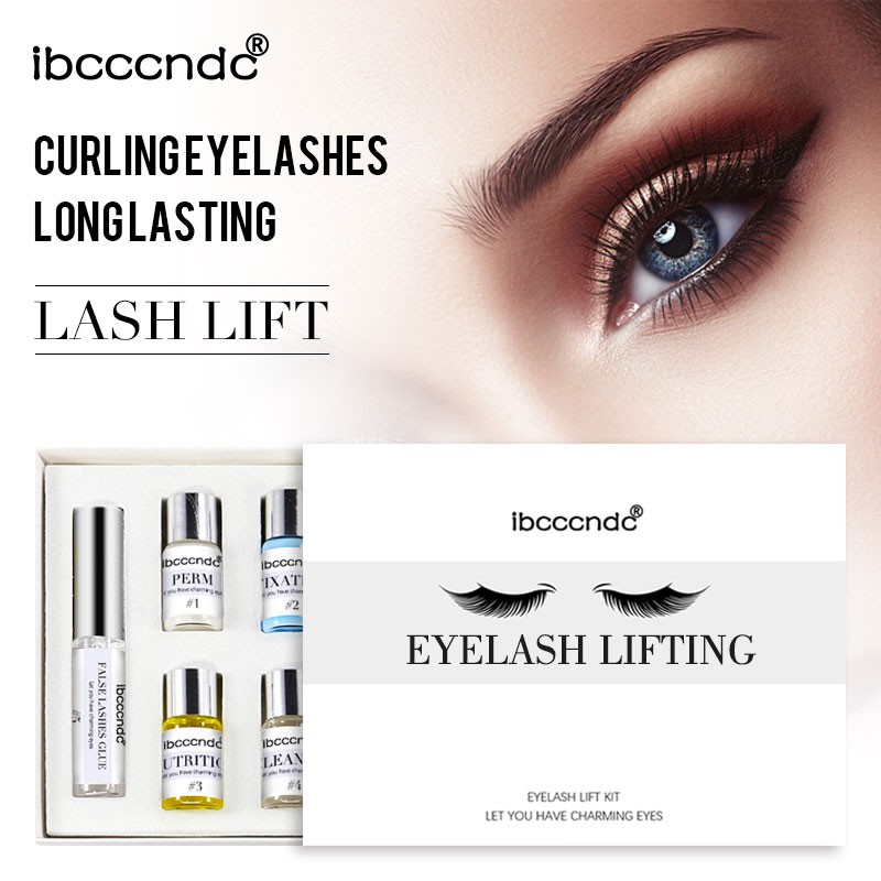 Ibcccndc Dropshipping Professional Keratin Eyelash Perm Kit Lash Lift Kit Lashes Lifting Curling Set Lamination Eyelash Perm