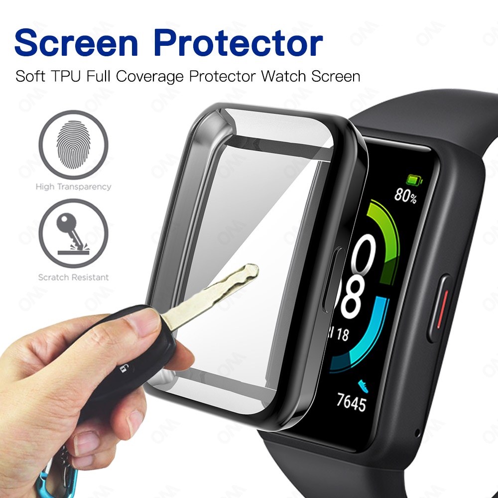 Ốp Lưng Tpu Mềm Trong Suốt Cho Huawei Band 7