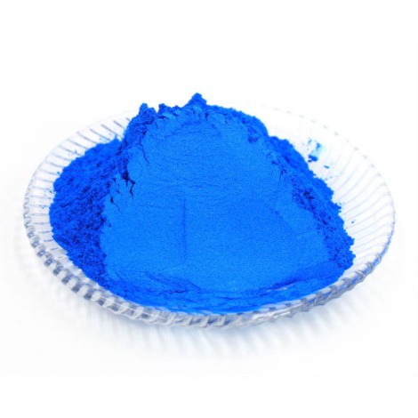 Màu bột nhũ xanh biển nhạt 50ml