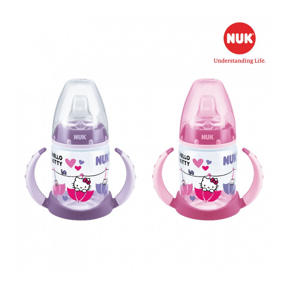 Bình tập uống NUK PP Hello Kitty 150ml