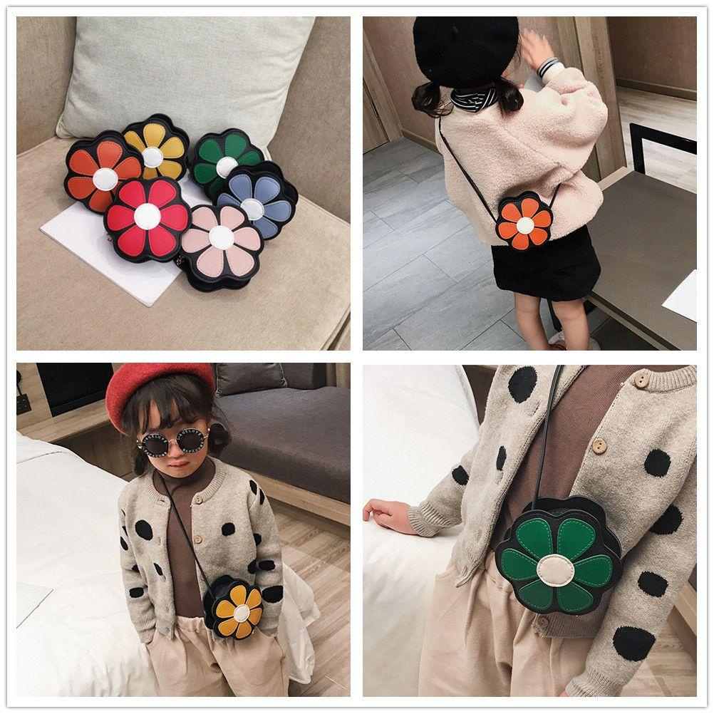Túi Xách Mini Đính Hoa Hướng Dương Thời Trang Cho Bé