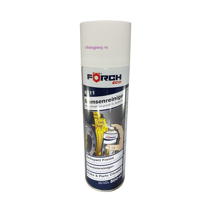 Chất tẩy rửa thắng xe Forch R511 - Đức