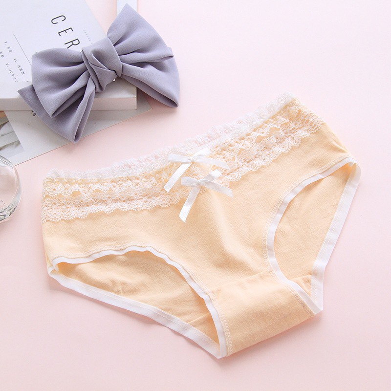 Quần Lót Nữ Cotton - Quần Lót Nữ kháng khuẩn thoáng mát mỏng mát tôn dáng DAN STORE mã 3127