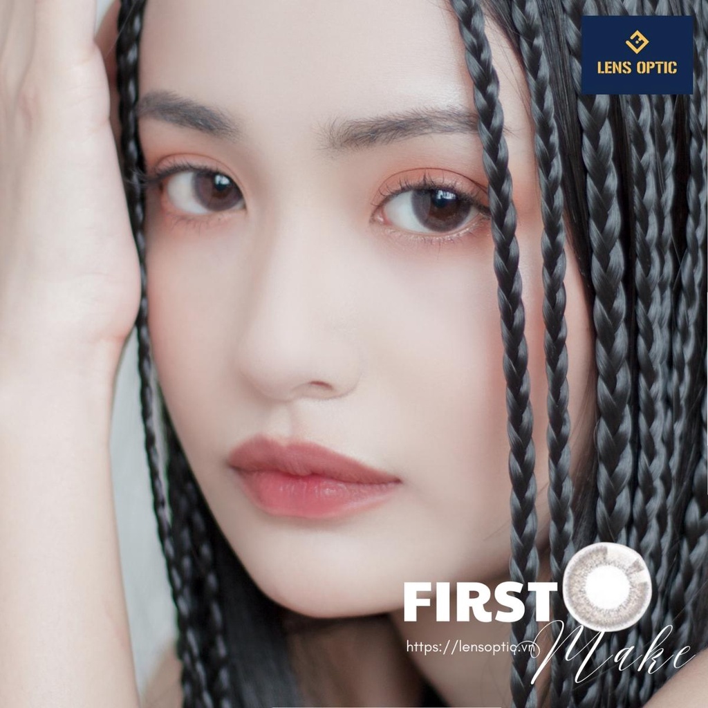Kính áp tròng SEED 1 ngày màu First Make, lens SEED Eye coffret 1 day UV- Lens Optic