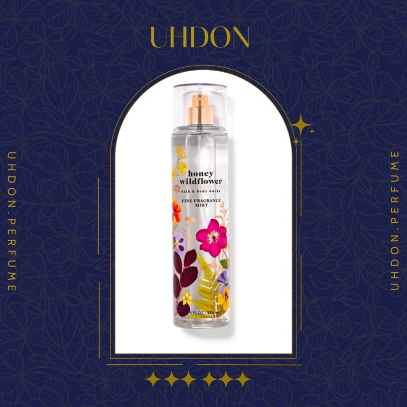 Body Mist Bath Body Works mùi HONEY WILDFLOWER