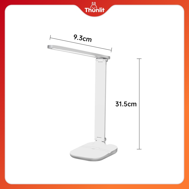 Đèn để bàn THUNLIT 2000mah 3 chế độ màu sắc