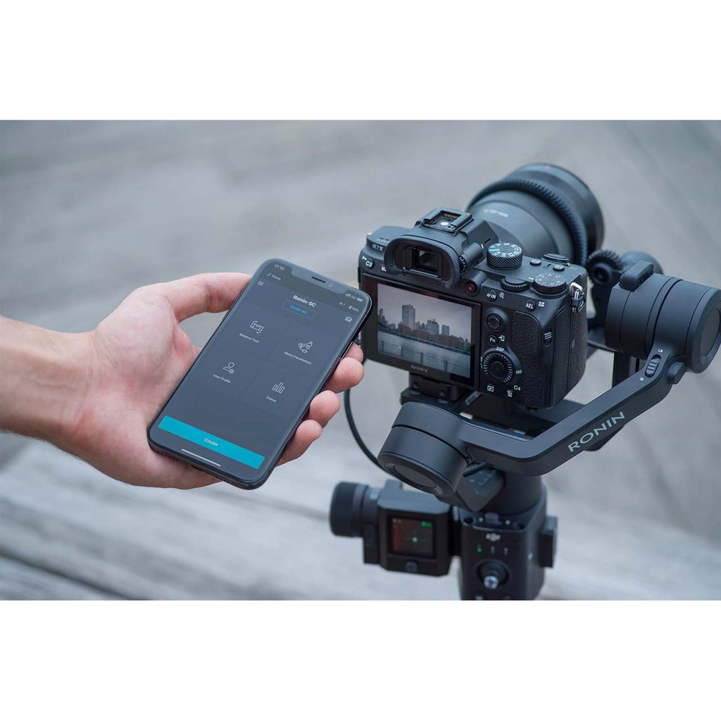 Gimbal Chống Rung Cho Máy Ảnh Dji Ronin Sc - Nguyên Tem 100% Bảo Hành 12 Tháng
