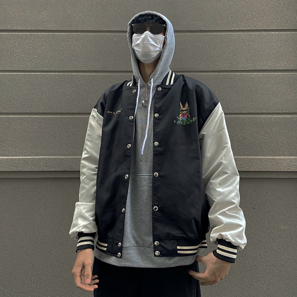 Áo Khoác Bomber Kill System In Cat Money Chất Đẹp ❤️ Áo Khoác Dù 2 Lớp Unisex Mèo Tiền