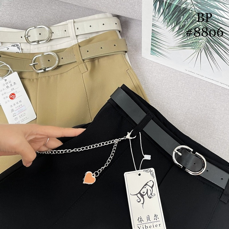 Quần short vải đai xích MS8806