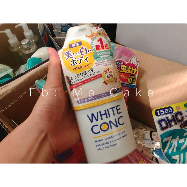 Sữa tắm làm trắng da Nhật Bản