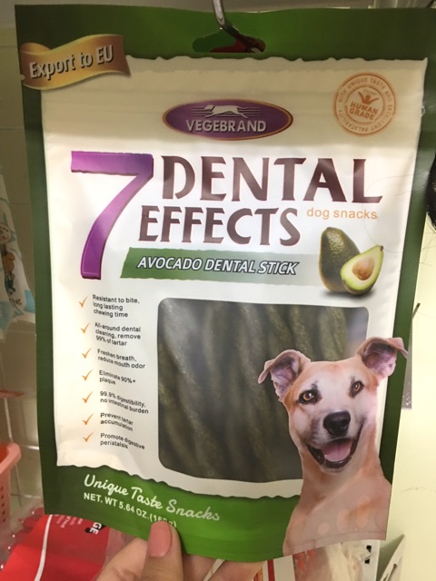 [Có sẵn] Thanh xương gặm 7dental gói 160gr