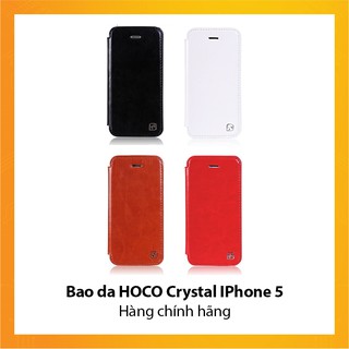 Bao da hoco crystal iphone 5 - hàng chính hãng