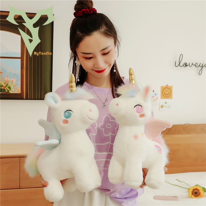 Đồ chơi nhồi bông Hình Kỳ Lân Dễ Thương Cho Bé Gái