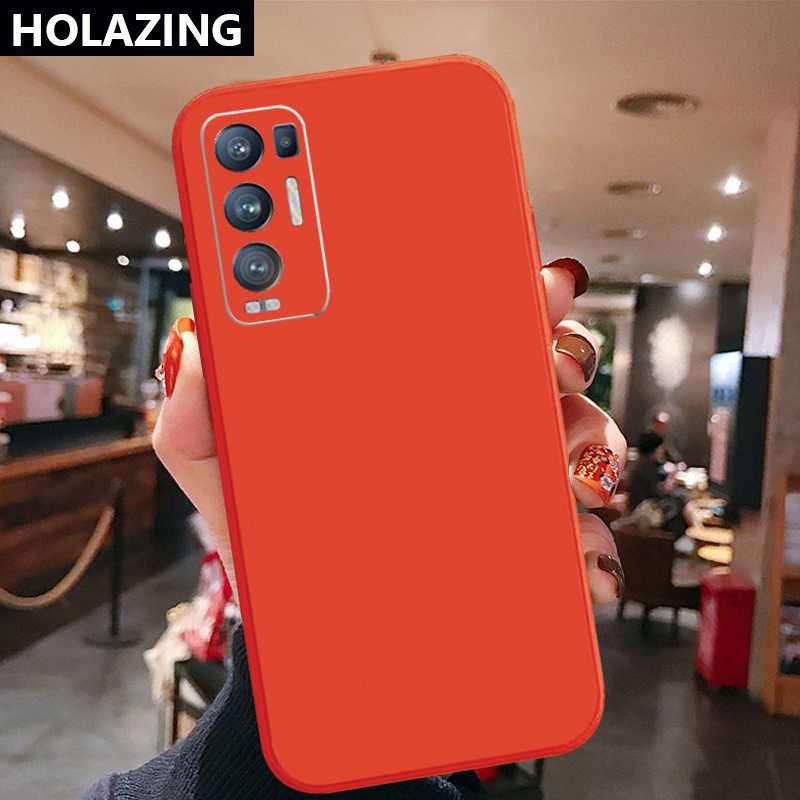 Ốp Điện Thoại Silicon Mềm Viền Vuông Cho OPPO Reno6 Z 5G Reno 5 Pro 4 4G 3 Reno2 Z F