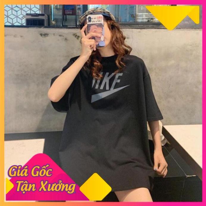 ❤ Đồng Giá 99k ❤ Áo Thun Nam Nữ Tay Lỡ Form Rộng ike / Áo Cộc Tay Nam Nữ