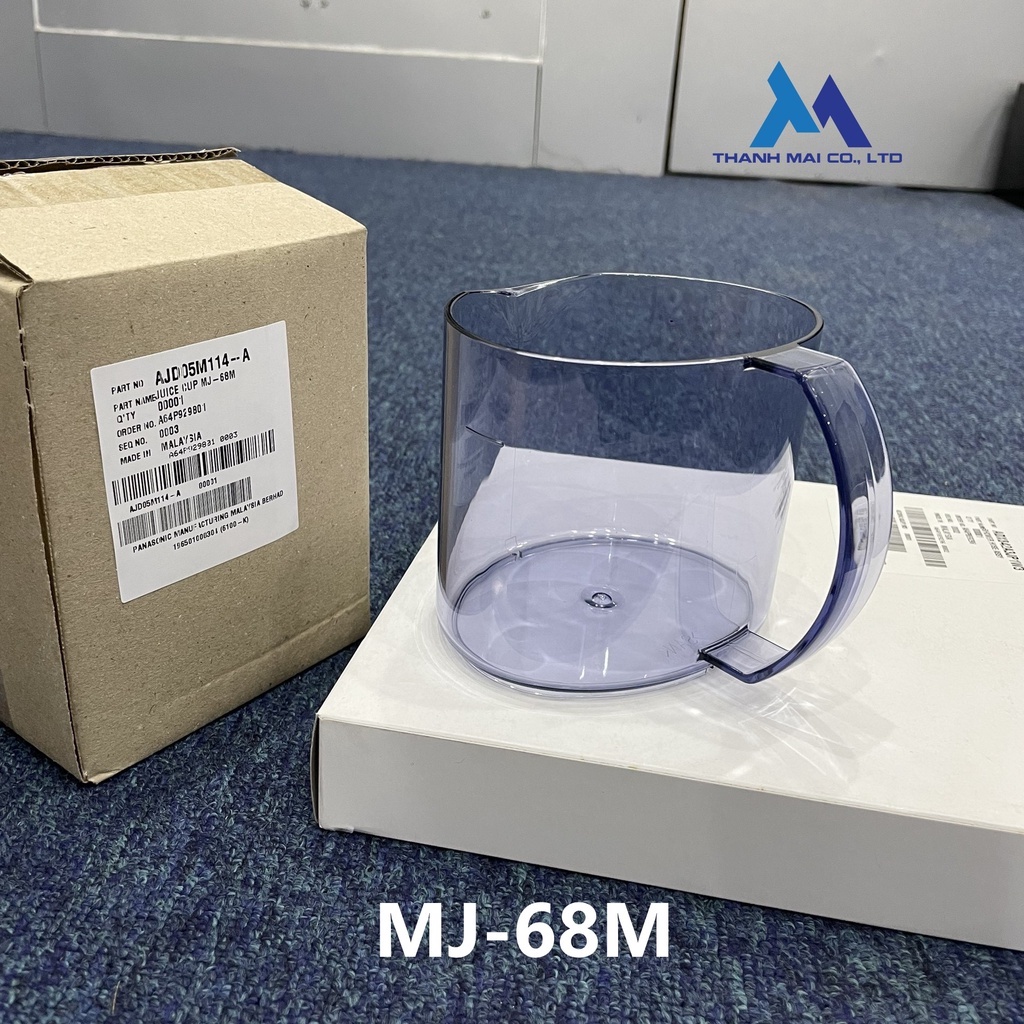 [Hàng chính hãng] Ly, cốc nước máy ép trái cây Panasonic MJ-68M/ MJ-70M