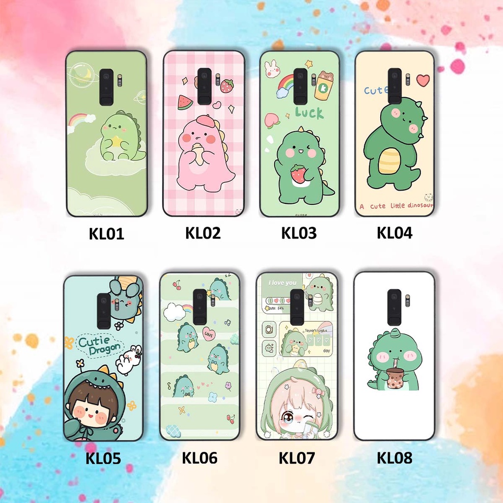 Ốp Samsung S9 / S9 Plus / S9+ in hình khủng long Dino siêu dễ thương