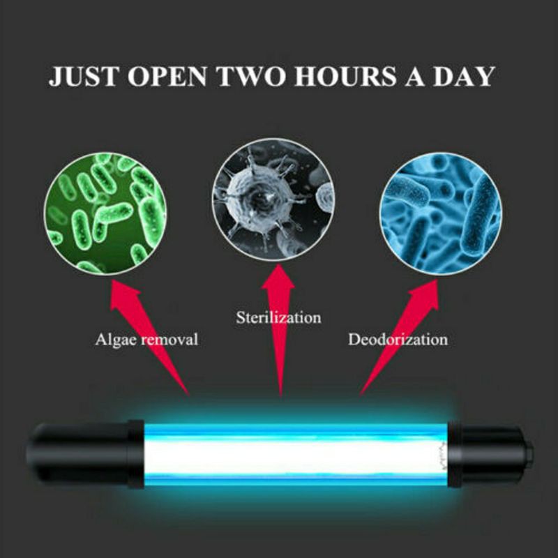 Đèn UV-Disinfection -chuyên gia phòng chống rêu tảo bể cá