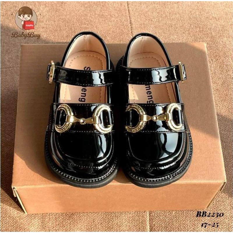GIÀY BÚP BÊ BÉ GÁI , GIÀY BÚP BÊ CHO BÉ MÀU ĐEN ( BB XÍCH ĐEN CAO CẤP)