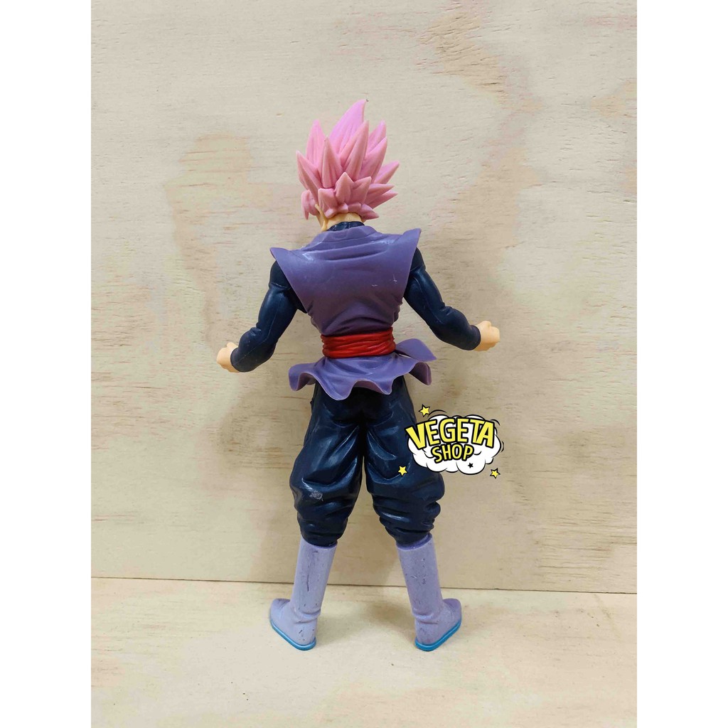 Mô hình Goku Rose Dragon Ball Super - Mô hình Songoku Son Goku Black Super Saiyan Rose - Goku tóc hồng - Cao 18~22cm