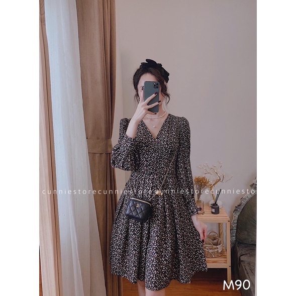 Đầm hoa nhí cổ tim bigsize 60 đến 90kg | BigBuy360 - bigbuy360.vn