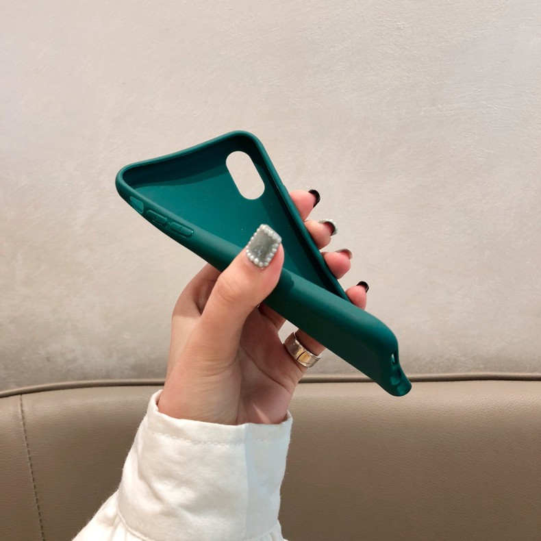 Ốp lưng tpu mềm màu kẹo thời trang cho iphone x xs max xr 7 plus 8 plus 6 plus 6s plus 5 5s se se2 | BigBuy360 - bigbuy360.vn