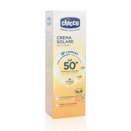 [Sản xuất tại Ý] Kem chống nắng 3 TÁC ĐỘNG Chicco SPF 50+ 75ml