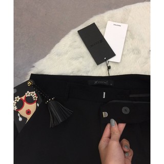 QUẦN CULOTTES MÀU ĐEN