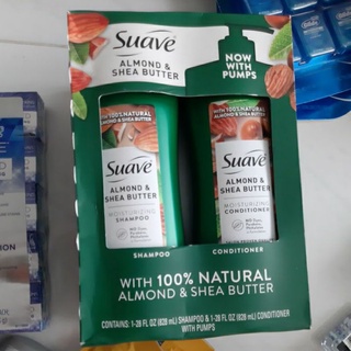 DẦU GỘI/ XÃ TINH CHẤT BƠ HẠNH NHÂN- Suave Professionals Almond  Butter 337ml/828ML MỸ. mẫu mới