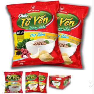 Thùng cháo tổ yến rong biển thịt bằm 30 gói