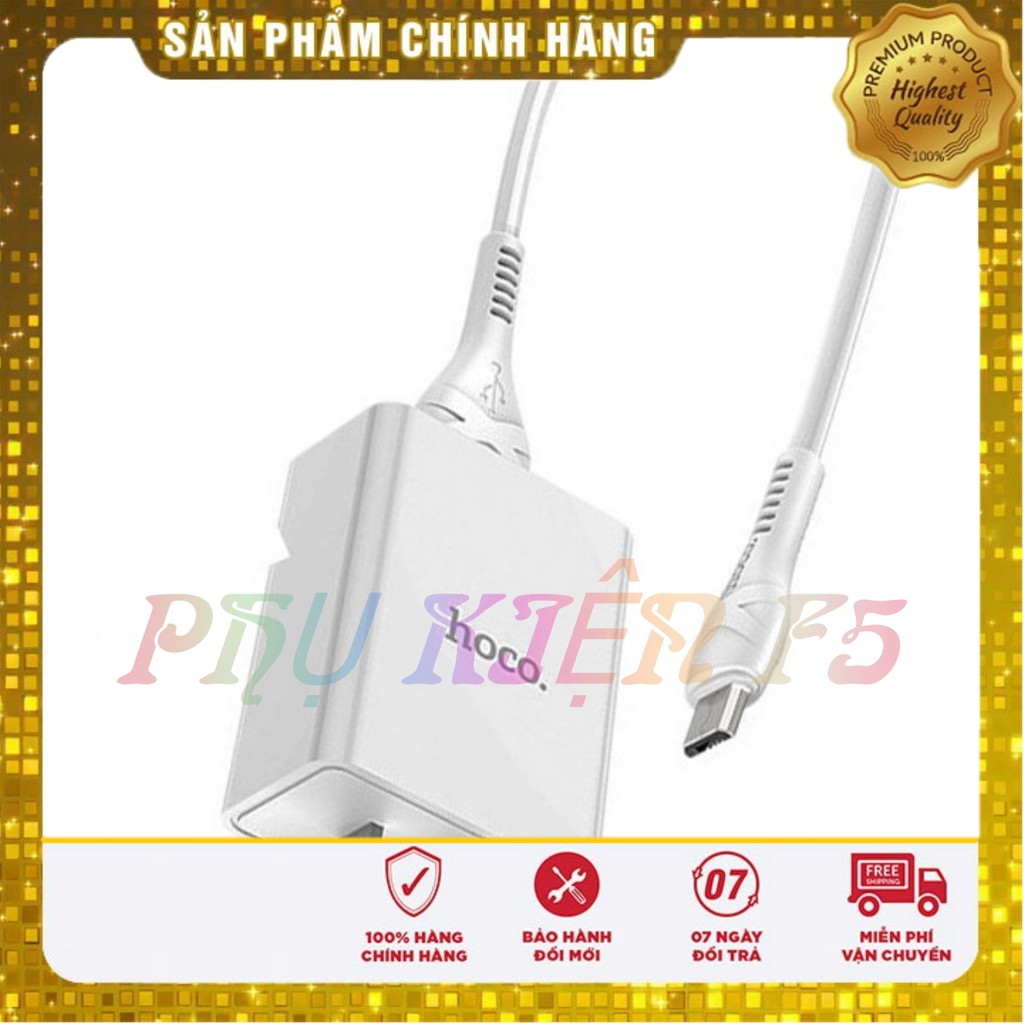 CỐC Sạc Nhanh 3.4A Micro và Type C Hoco S2 Plus 🌟 Hỗ Trợ Tất cả Cổng Sạc in/out - Bảo Hành Chính Hãng.