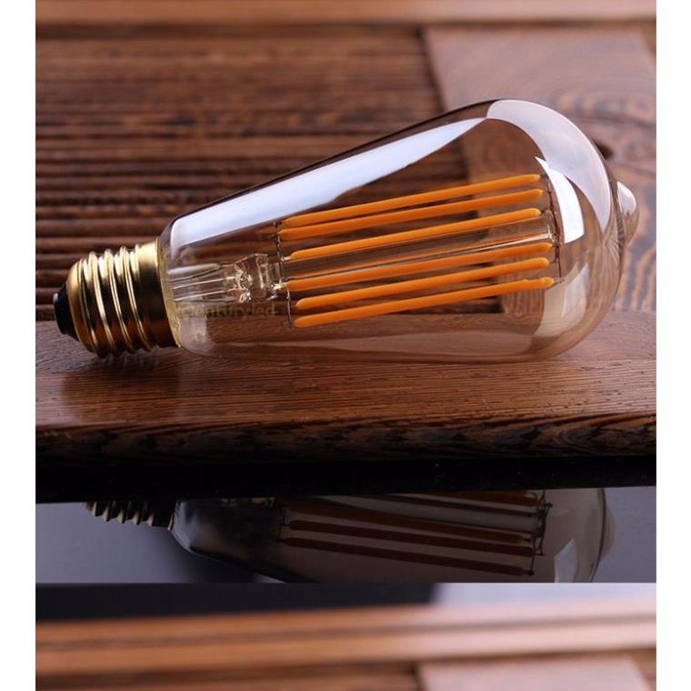 Bộ 3 Bóng Đèn Led Edison ST64 4W Đui E27 HL Lighting