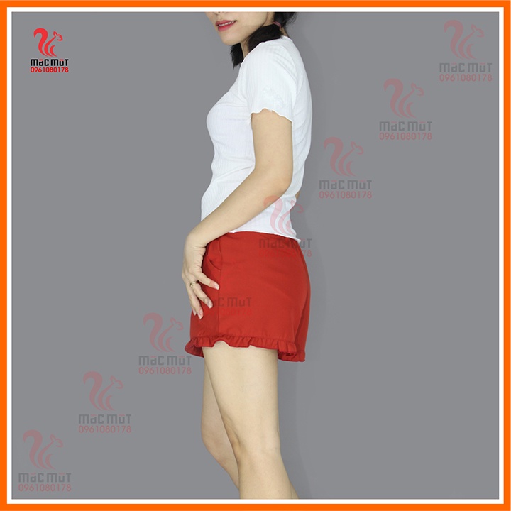 Q99 - Quần thời trang dễ thương phù hợp làm đồ mặc nhà, đồ đi ngủ, đồ tập thể thao. Quần kiểu ngắn, quần thun thể thao.