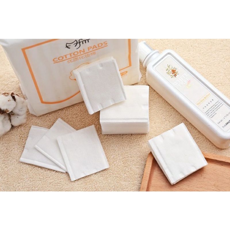 Bông Tẩy Trang 3 Lớp Cotton Pads 222 Miếng