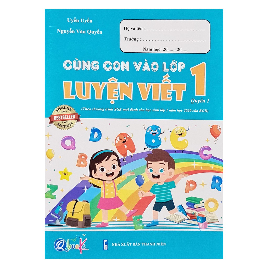 Sách - Cùng con vào lớp 1: Luyện viết Quyển 1( Theo chương trình SGK mới 2020) | BigBuy360 - bigbuy360.vn