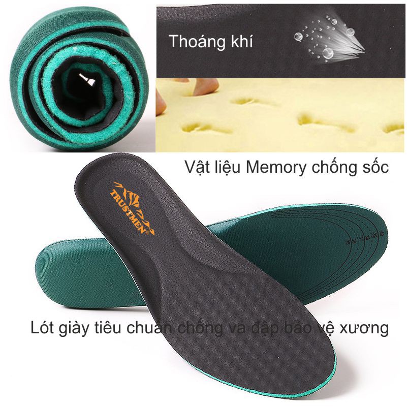 Giày nam công sở giày tây nam cho doanh nhân Trustmen GLG055 Cuocsongvang