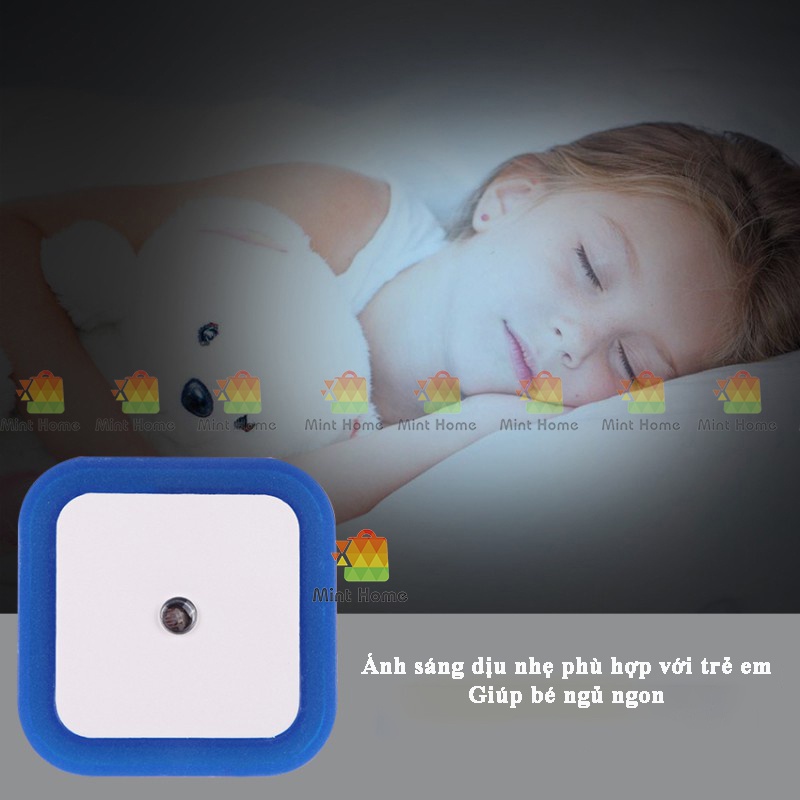 Đèn ngủ led cảm ứng biến ánh sáng tự động mở khi phòng tối và tắt khi phòng sáng không dây tiết kiệm điện gắn cầu thang