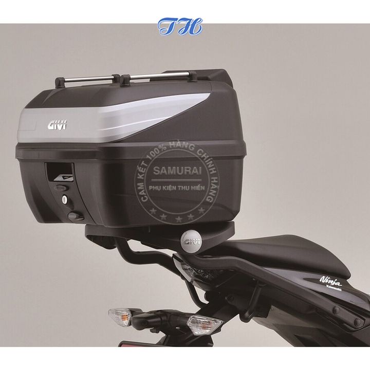 Thùng sau givi B32N-ADV 32 lít có lưới đựng tặng kèm đế hàng chính hãng bảo hành 2 năm