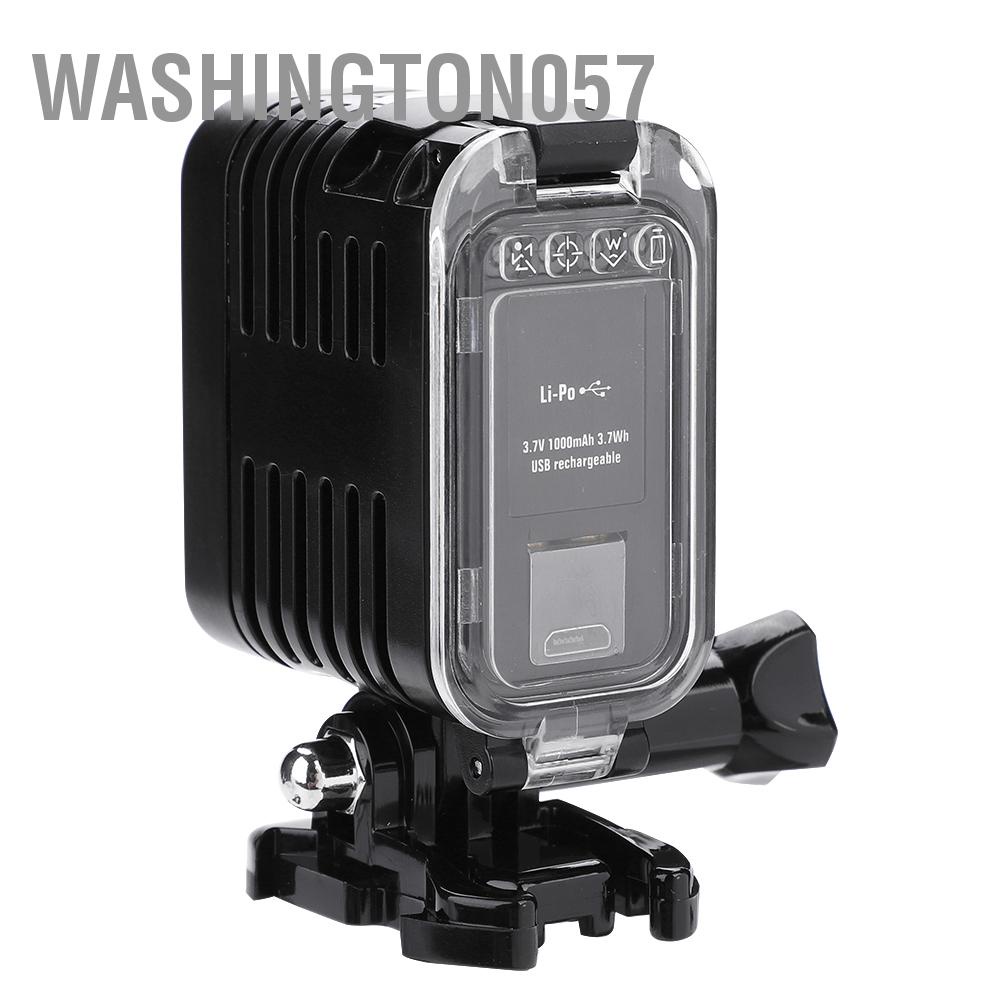 Có thể bán buôn Máy quay video lặn dưới nước Đèn LED làm đầy đèn cho máy ảnh GoPro Washington057 Hàng giao ngay