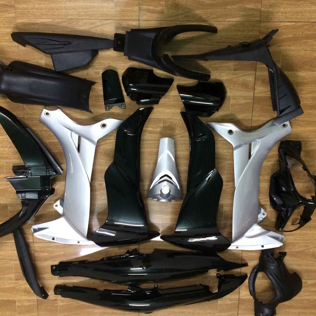 Bộ dàn áo xe Jupiter MX màu ĐEN ,/ jupiter gavita nhựa ABS nguyên sinh cao cấp