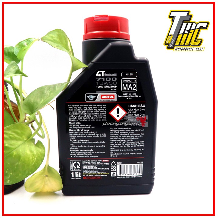 Nhớt Motul 7100 dành cho xe số chính hãng