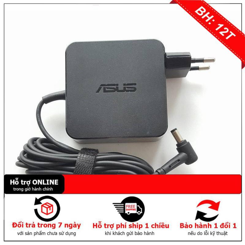 Sạc Laptop Asus X451 X454L F451 F454 X551 X552 X554 X555 sạc vuông chân thường to Chính Hãng