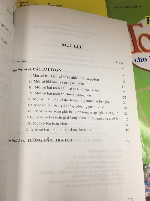 Sách Toán bồi dưỡng học sinh lớp 5- Nguyễn Áng - NXB giáo dục