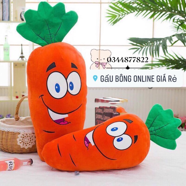 Gấu bông cà rốt 20cm