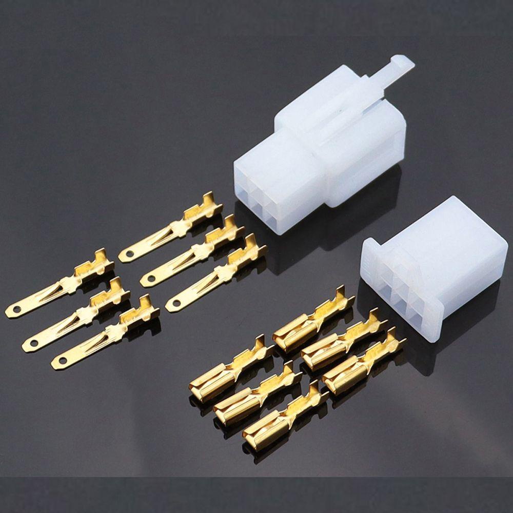 Norman Set 5 Đầu Nối Dây Điện 2 3 4 6 9 pin Cho Xe Máy