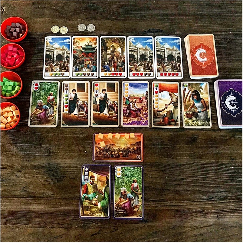 Board game Century Spice Road / Eastern Wonders | Trò chơi Con Đường Tơ Lụa phần 1+2 : khám phá lịch sử bằng game chiến thuật kinh tế Thương Lộ Gia Vị