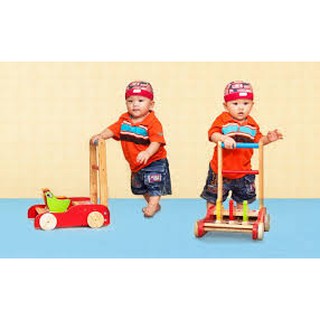 XE TẬP ĐI GỖ 3 CON CHIM CHỐNG TRƠN TRƯỢT CHO BÉ