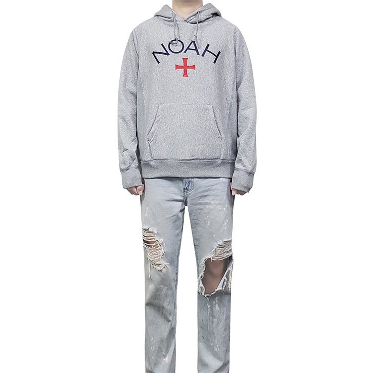 Áo khoác hoodie GẤU194 vải nỉ co dãn, dày dặn mềm mịn form rộng - NOAH