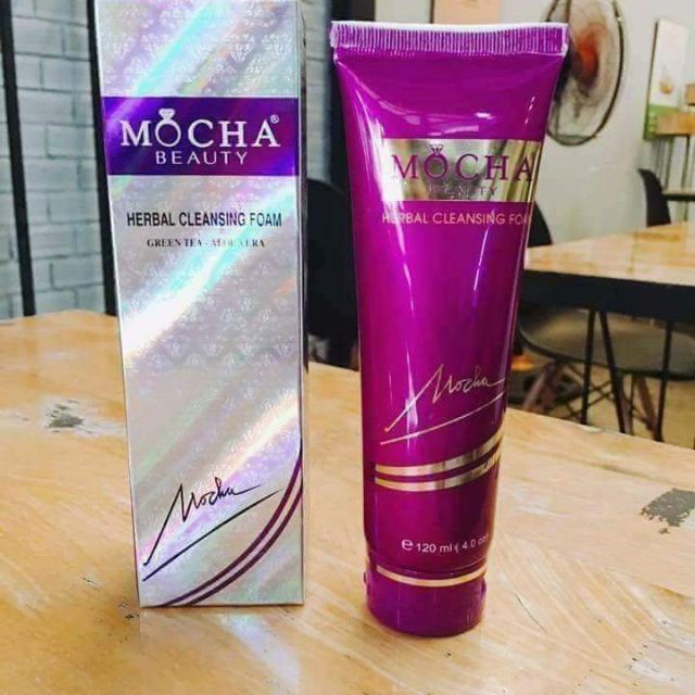 Sale Sữa rửa mặt trà xanh mocha chính hãng