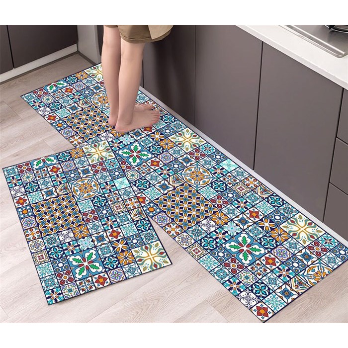 Bộ 2 thảm bếp phong cách sang trọng (BST01) mẫu ngẫu nhiên